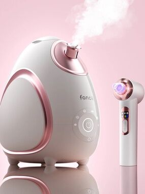 Fancii Pore-Parazzi Set | Rivo Facial Steamer NEW + Clara Microdermab Used once